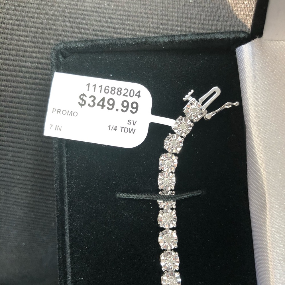 Kay diamond tennis bracelet 925 - Picture 2 of 6